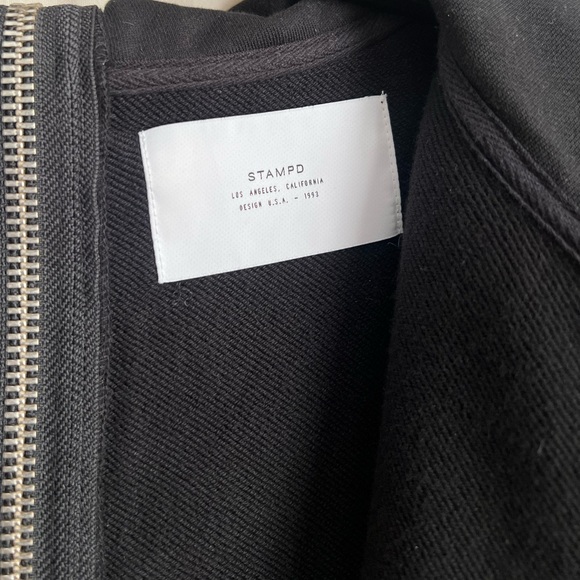 Stampd Half Stone Wash Back Zipper Hoodie sz S - Picture 7 of 10